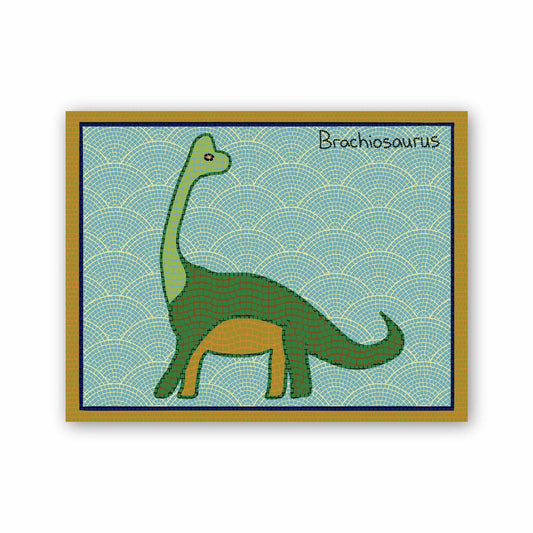 Brachiosaurus Mosaic