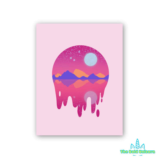 Pink Moon Mountains