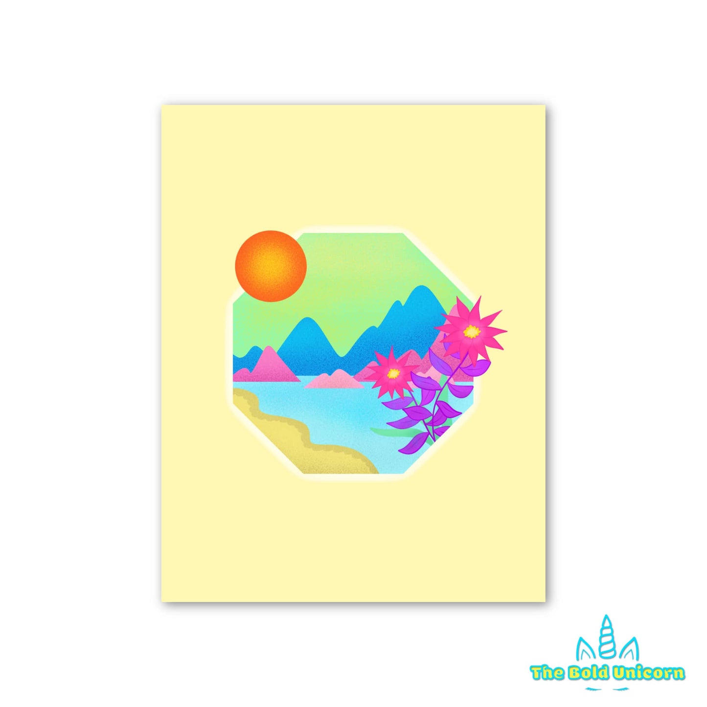 Tropical Island Hexagon